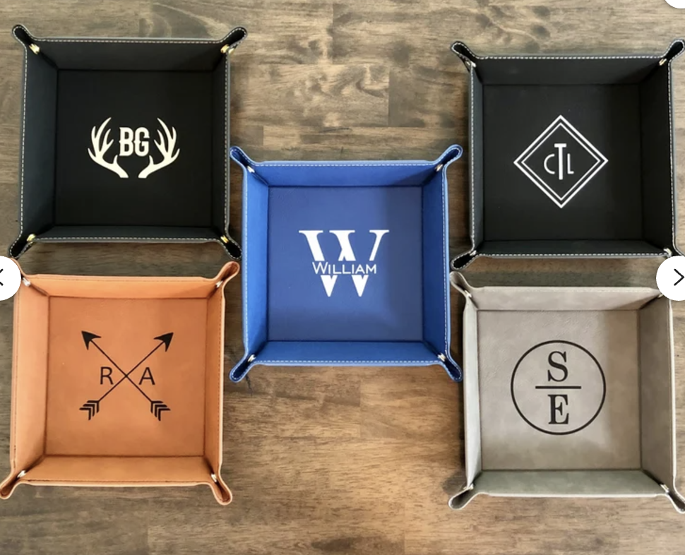 Personalized Valet Tray