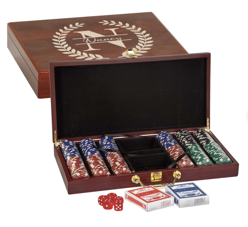 Personalized Poker Set