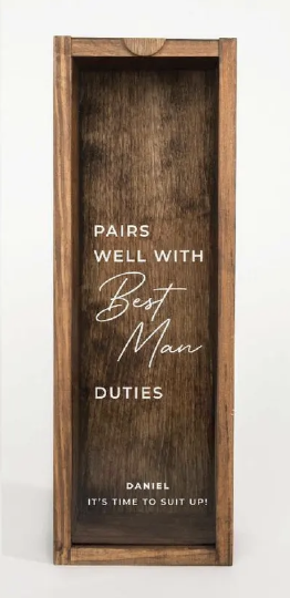 Personalized Whiskey Box