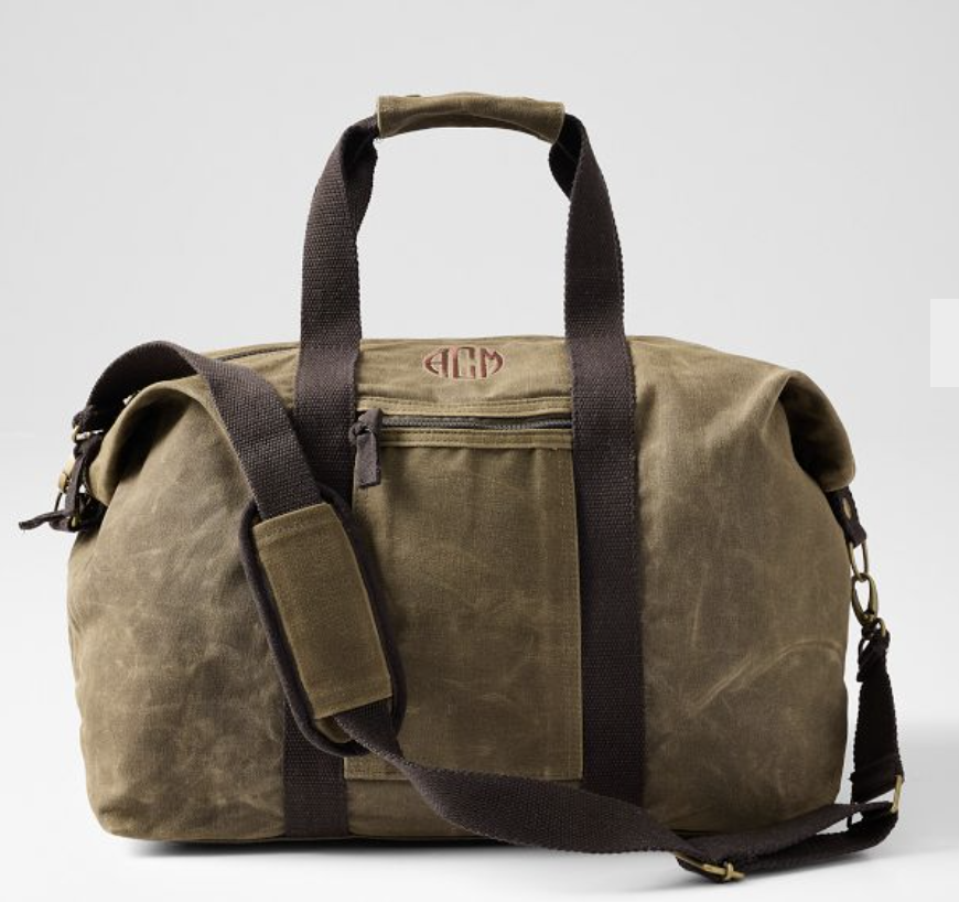 Waxed Canvas Duffle Bag