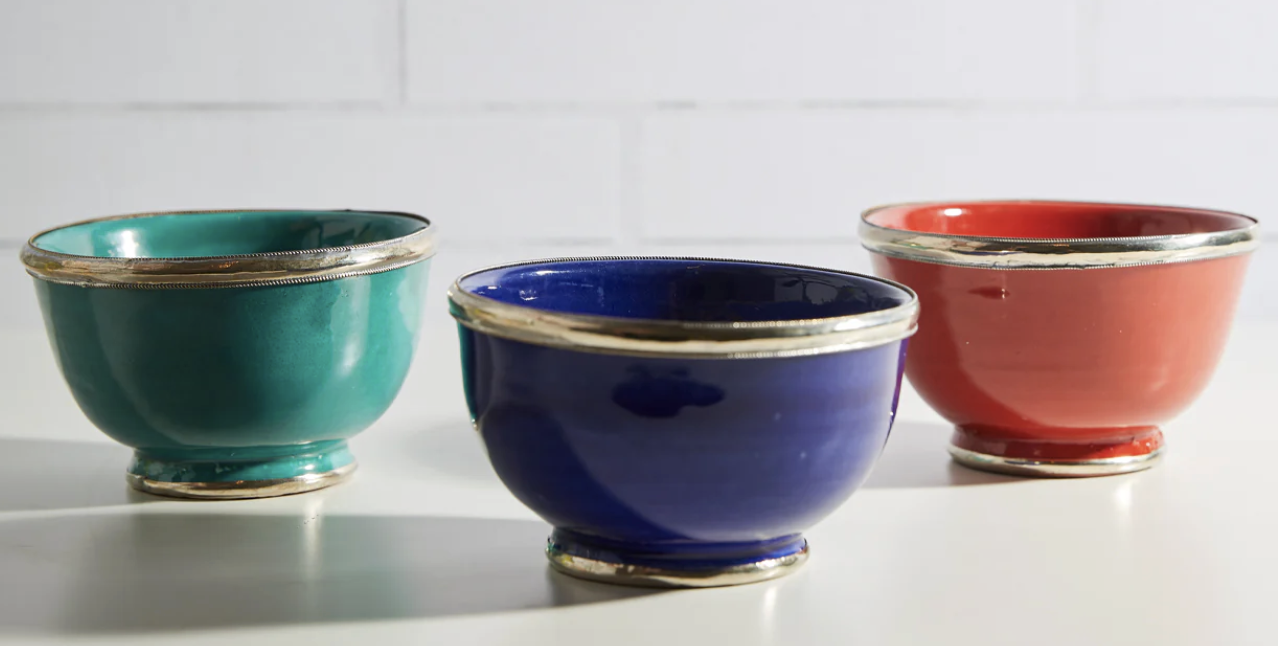 Moroccan Glazed Bowls