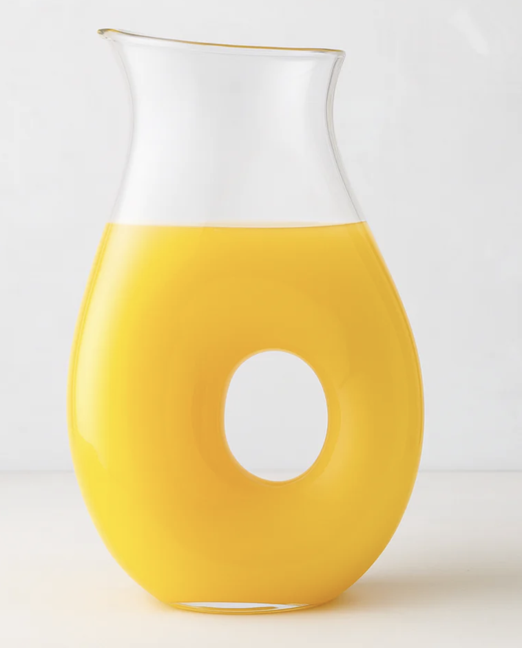 O Glass Pitcher