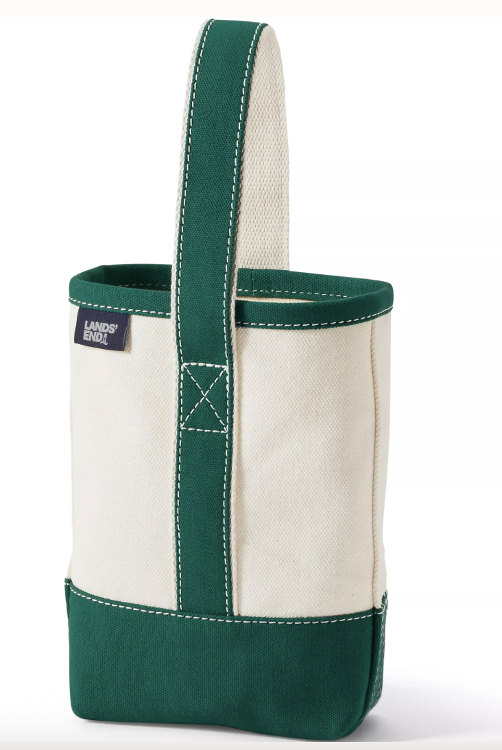 Lands End Wine tote
