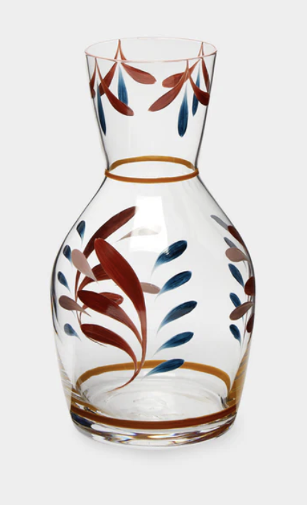 Abask Hand Painted Carafe