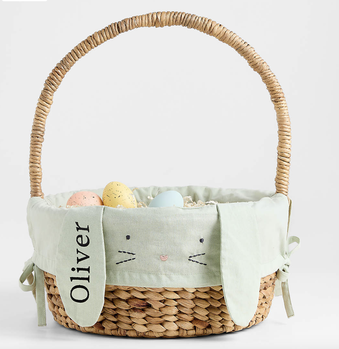 Wicker Easter Basket