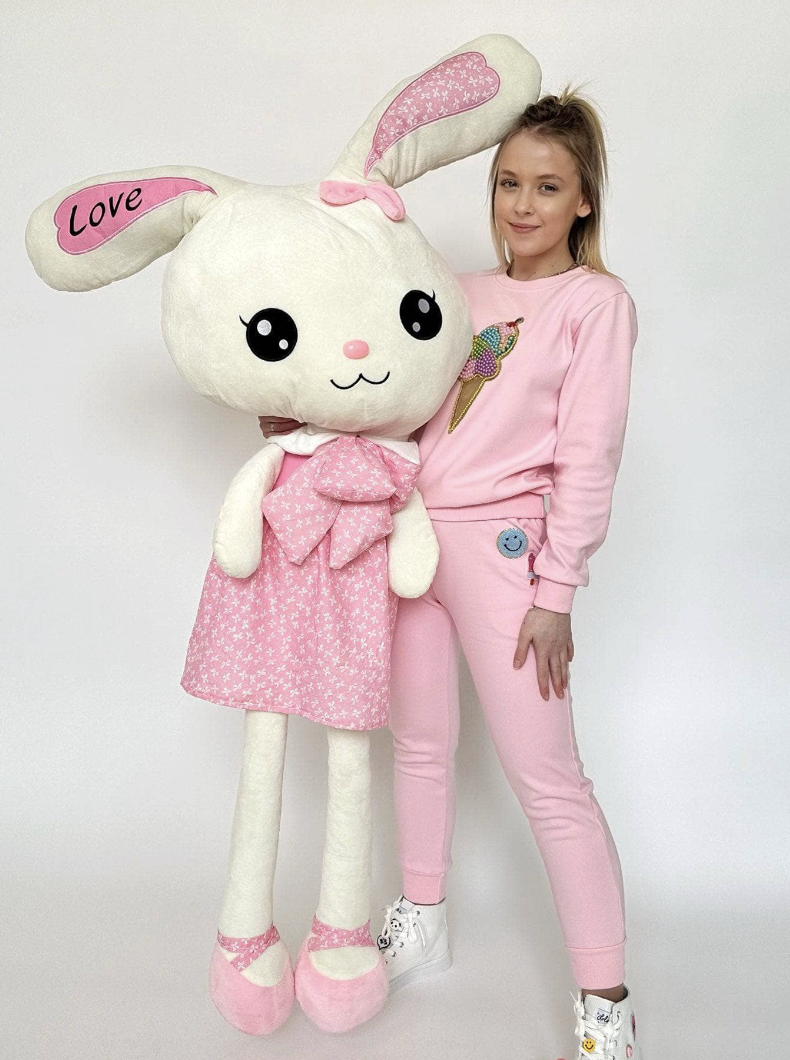 Jumbo bunny plushie