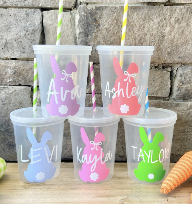 Personalized Easter Cups