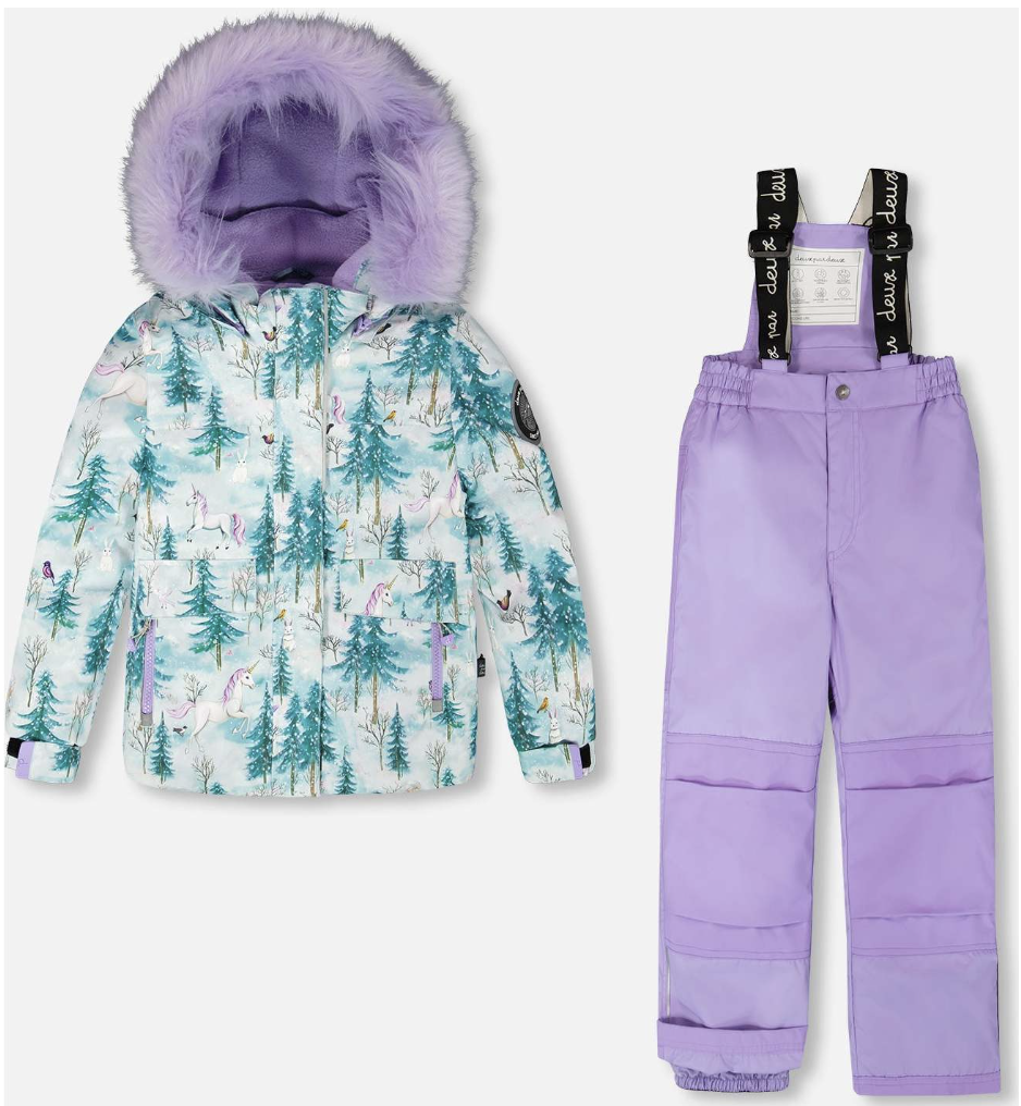 2 Piece Girls Snowsuit