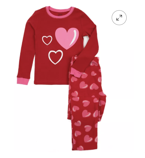 Target Heart Pajamas