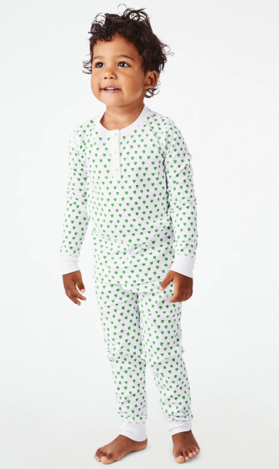Roller Rabbit Heart Pajamas