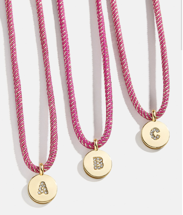 Bauble Bar Initial necklace