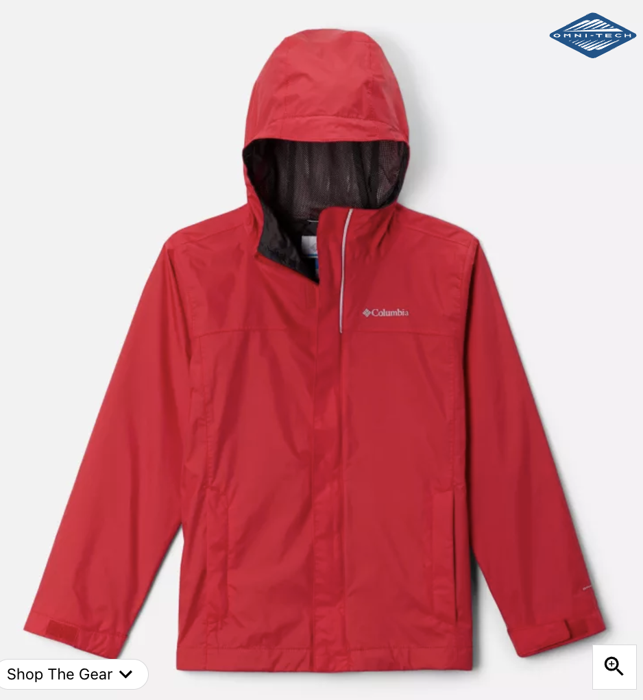 Columbia Raincoat