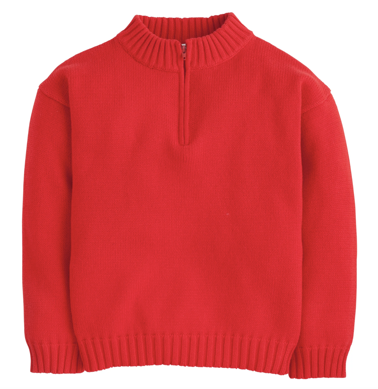 Little English quarter zip sweater