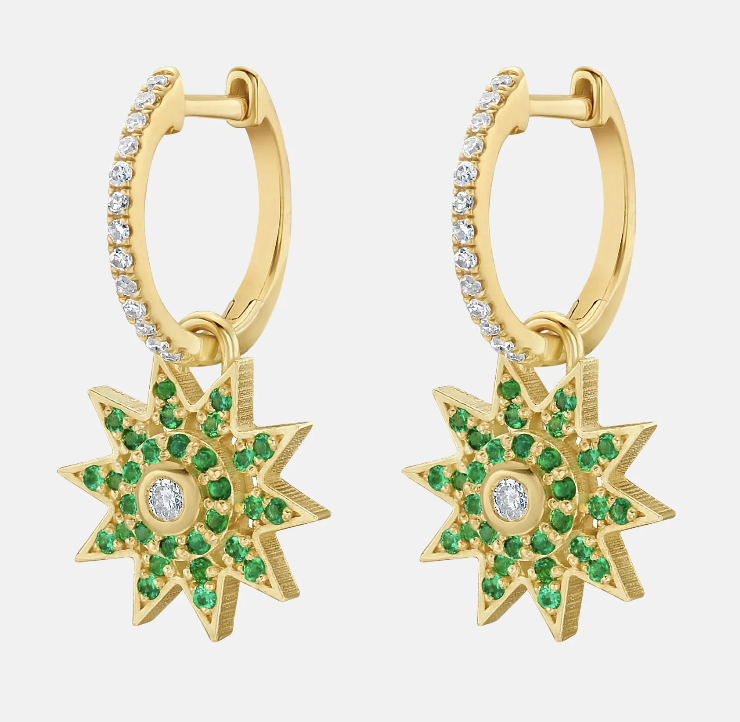 Emerald Earrings