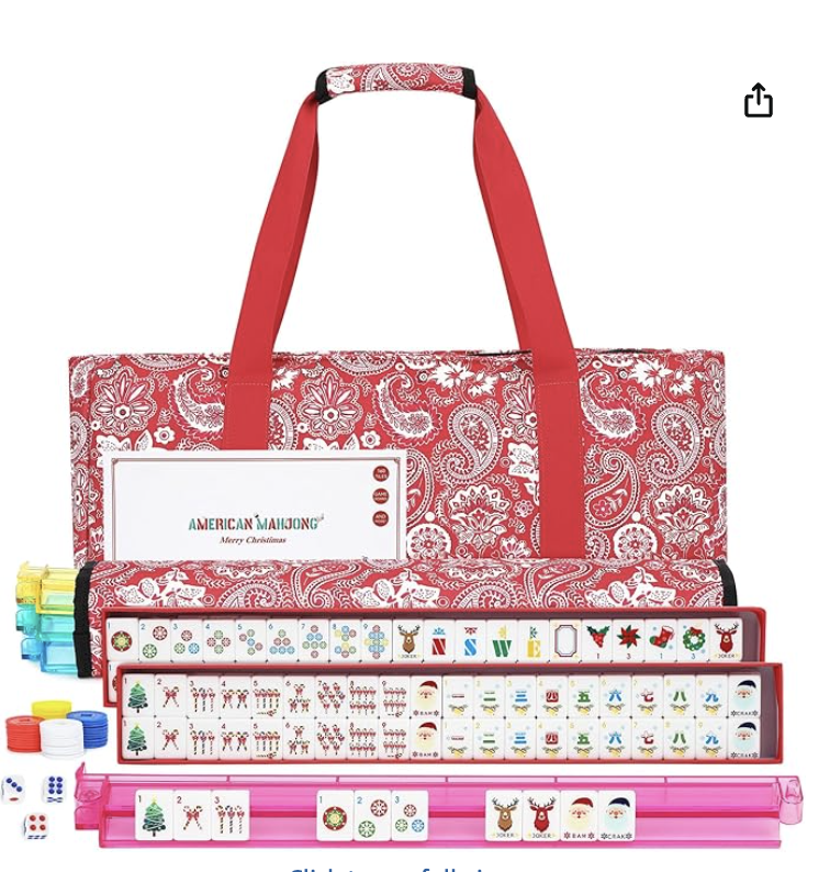 Mahjong Christmas Set