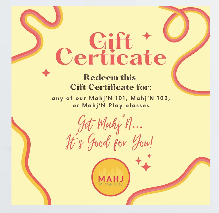Mahj in the City Gift Card