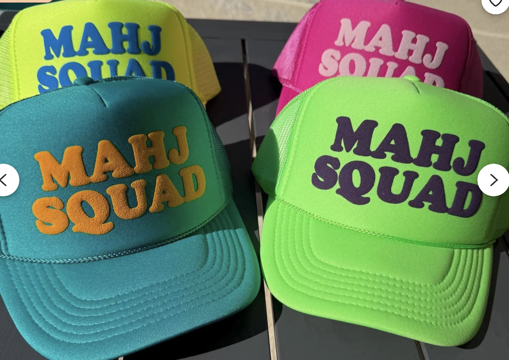 Mahj Squad Trucker Hats