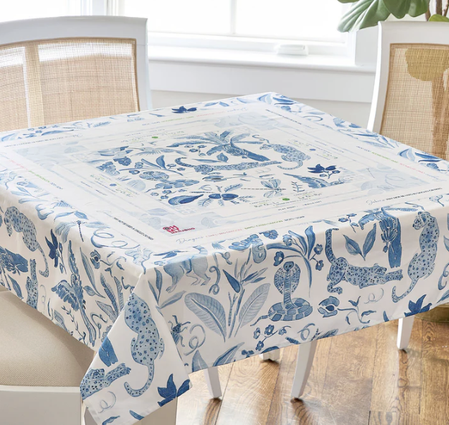 Oh My Mahjong Tablecloth