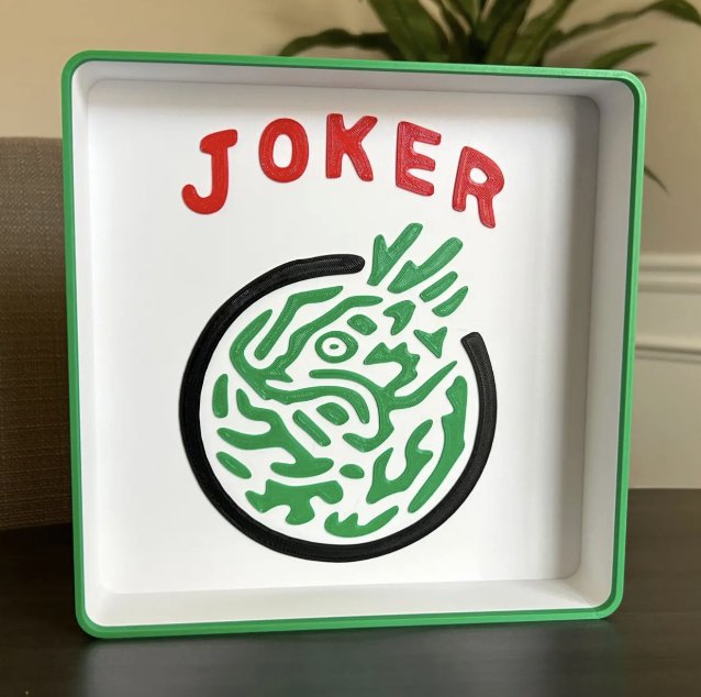 Mahjong Tray for Snacks