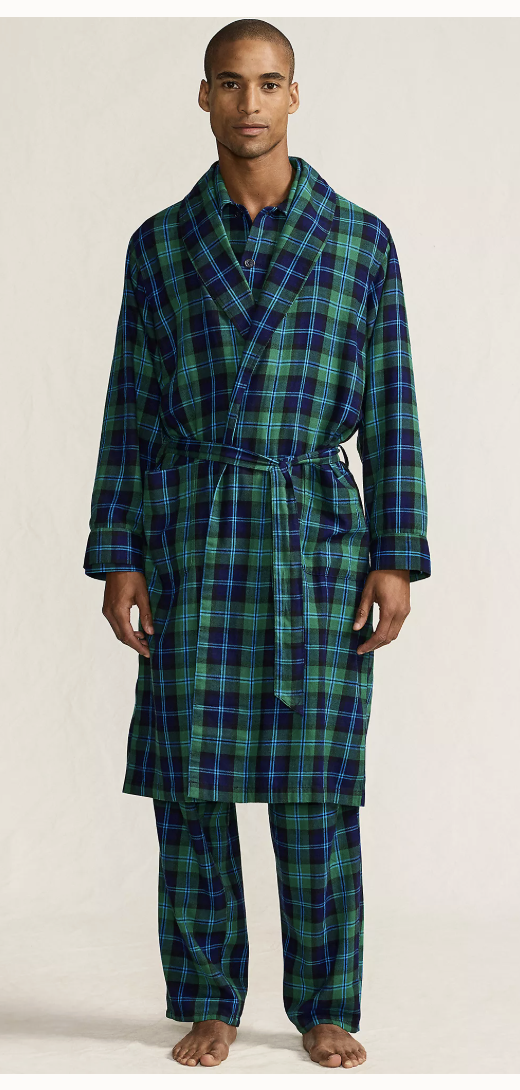 Land's End Flannel Set