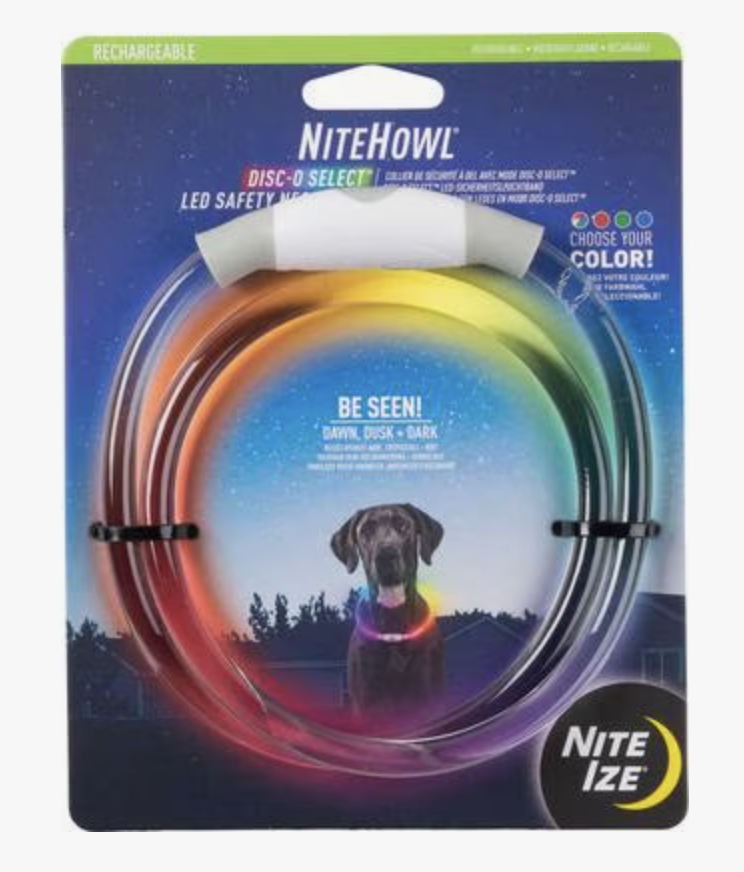 Rechargeable LED Dog Collar