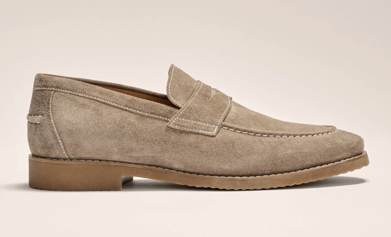 Suede Penny Loafer