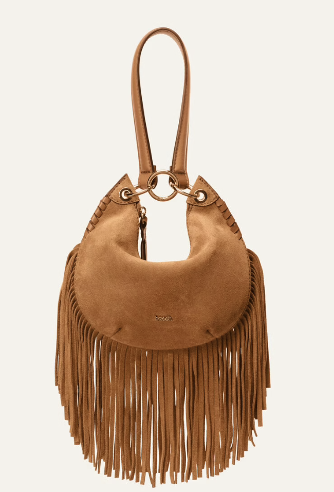ba&amp;sh fringed bag