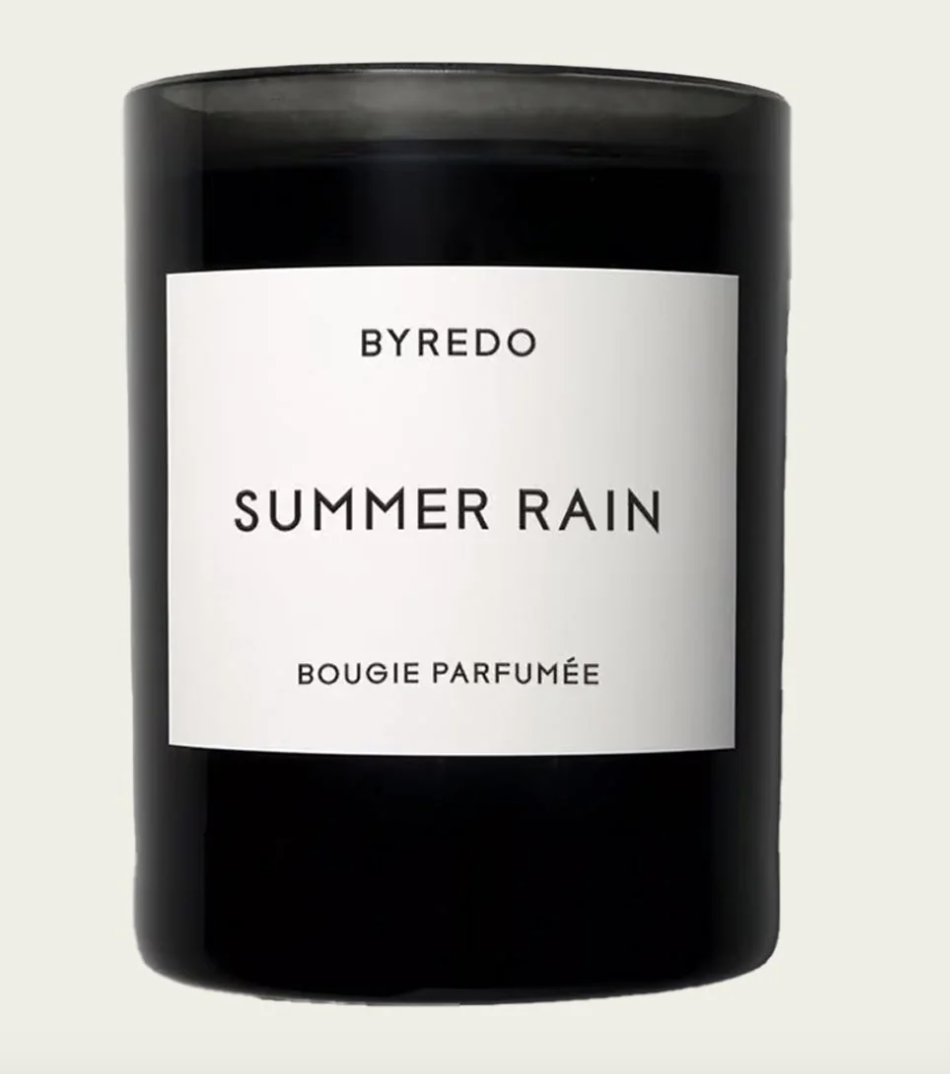 Byredo summer rain candle