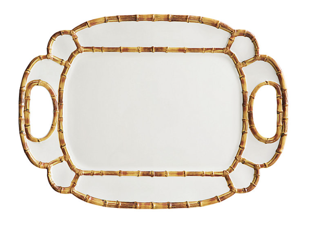 Melamine Bamboo Tray
