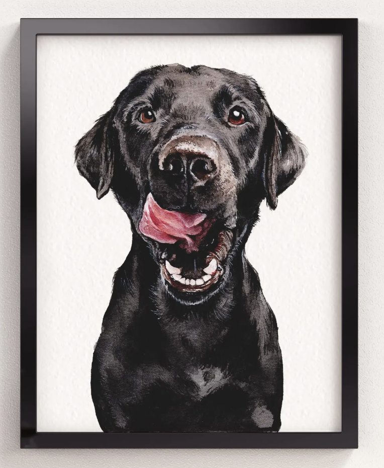 Watercolor Pet Portrait