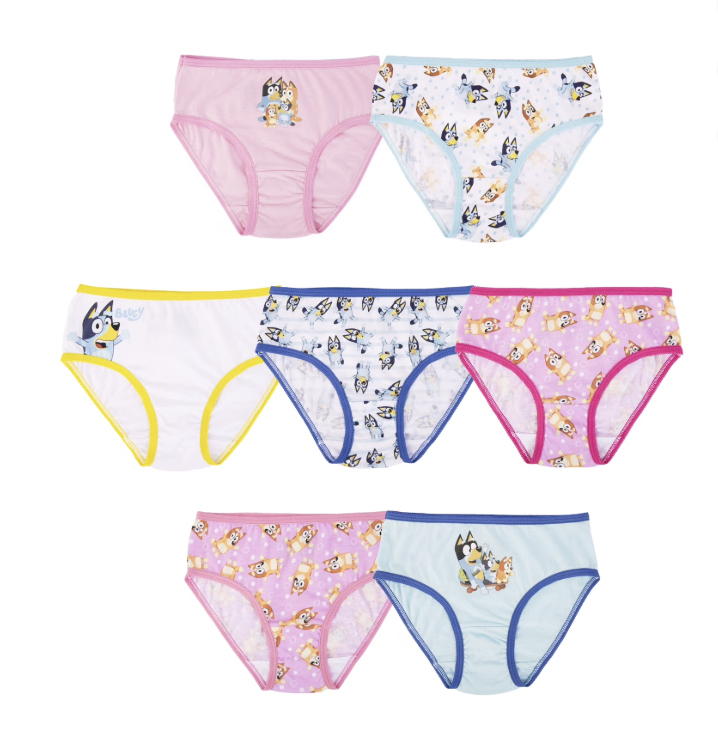 Girls Bluey Underpants