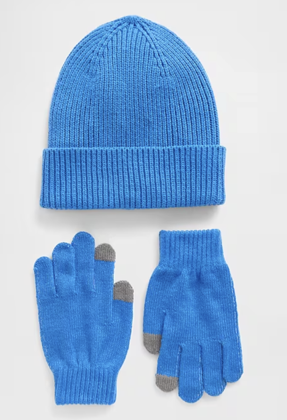 Kid's Beanie and Gloves