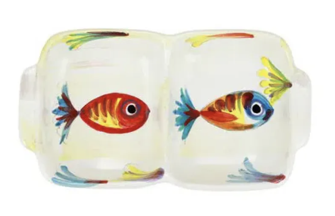 Vietri Pesci Serving Piece