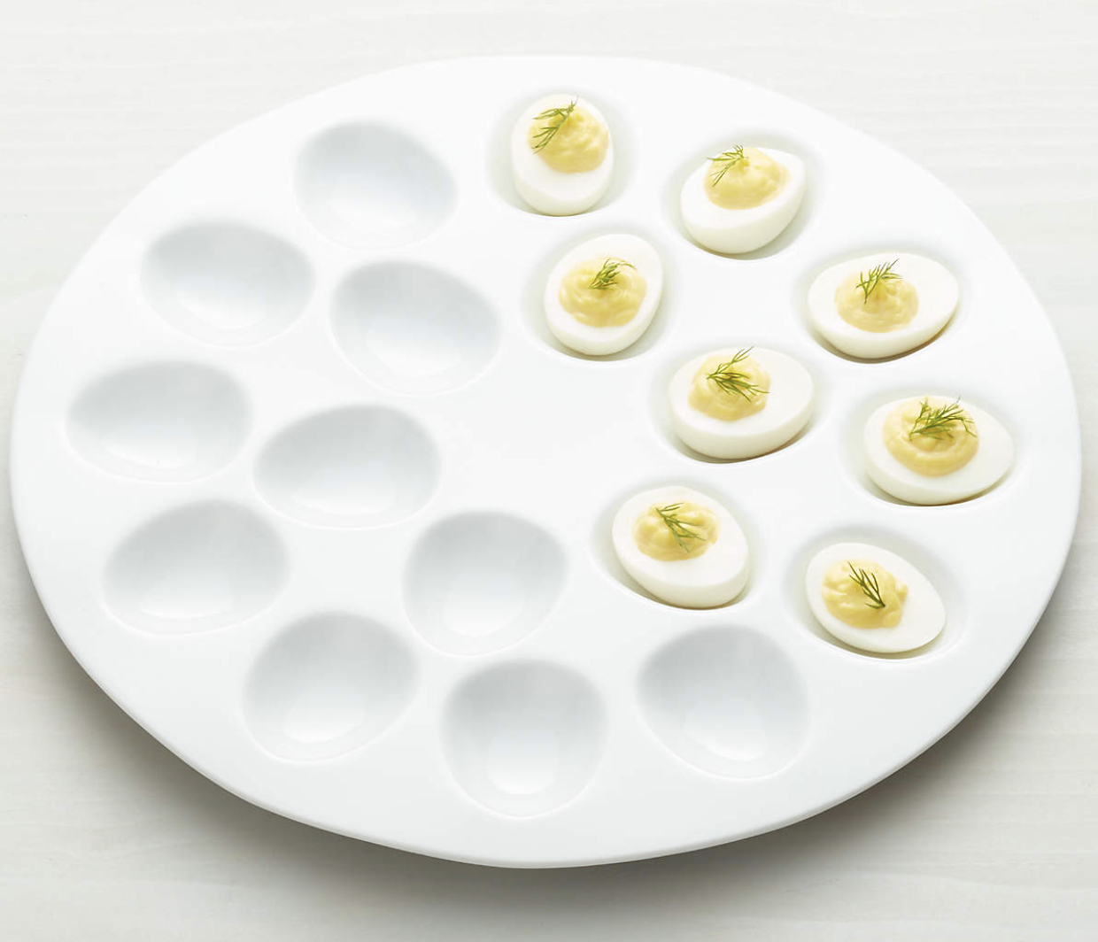 Deviled Egg Ceramic Dish
