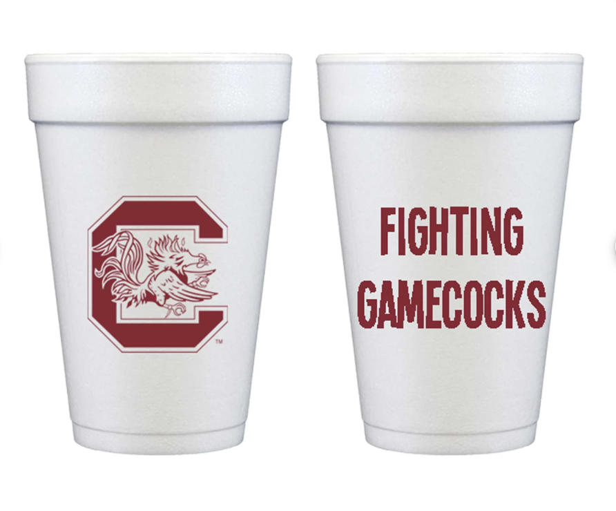 College Styrofoam Cups