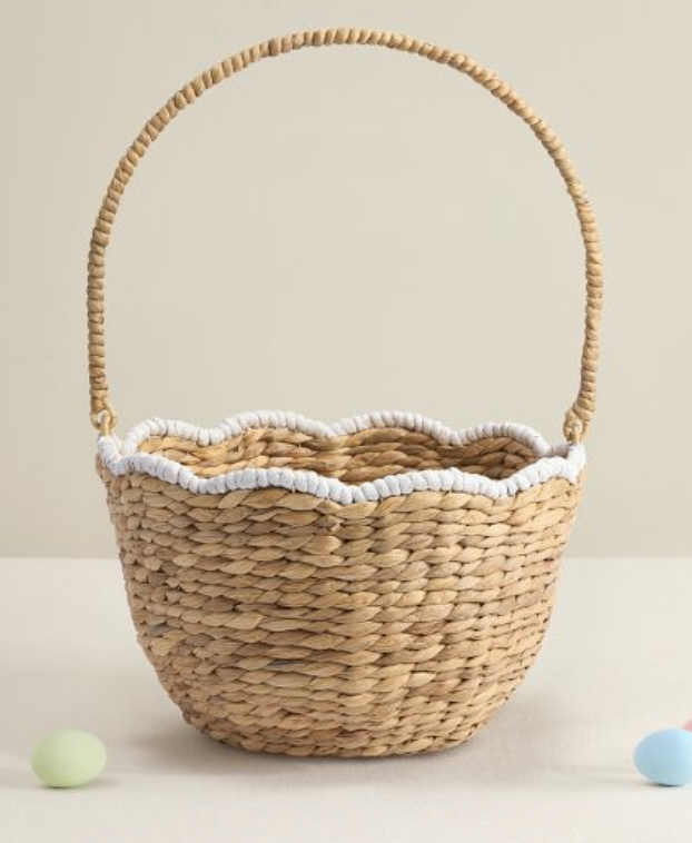 Scalloped Easter Basket