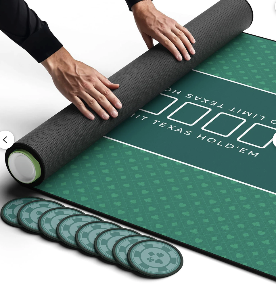 Texas Hold'Em Poker Mat