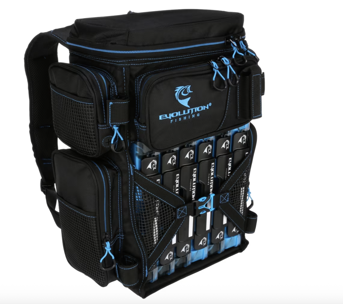 Evolution Fishing Tackle Backpack
