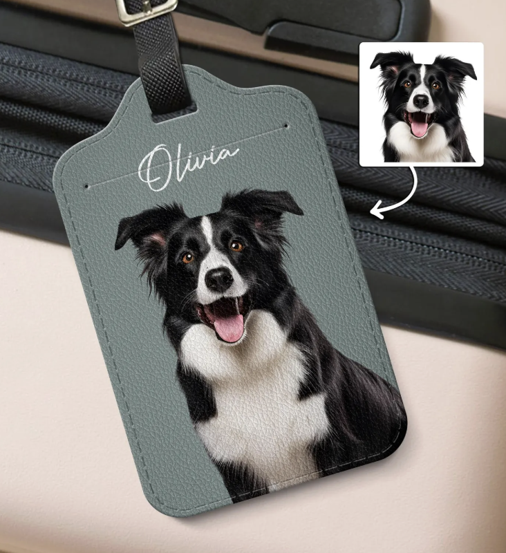 Custom Pet Luggage Tag