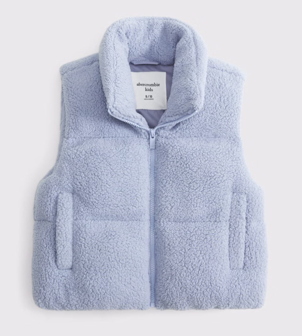 Abercrombie Sherpa Puffer Vest