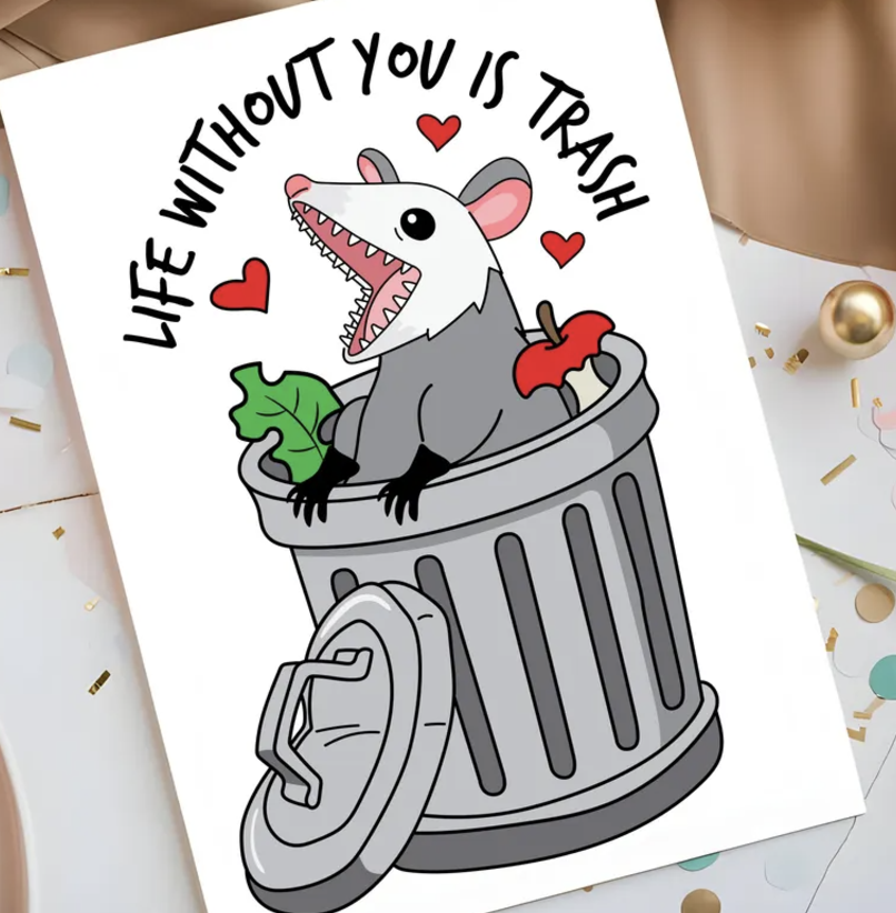 Trash Card