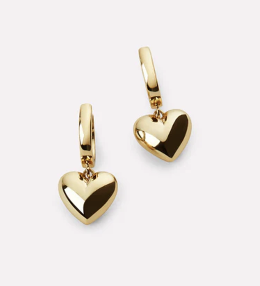 Ana Luisa Heart Earrings