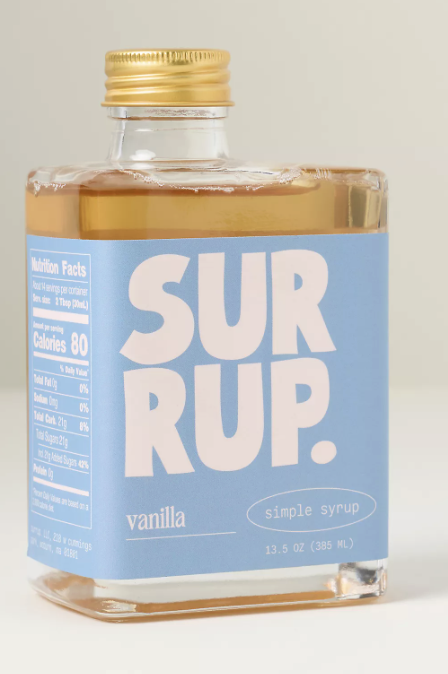Surrup Vanilla Simple Syrup