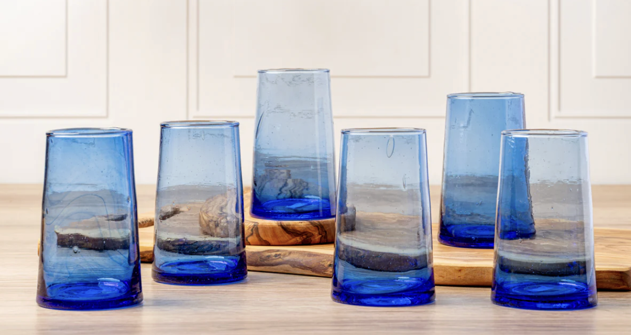 Moroccan Glass Set (fun colors)