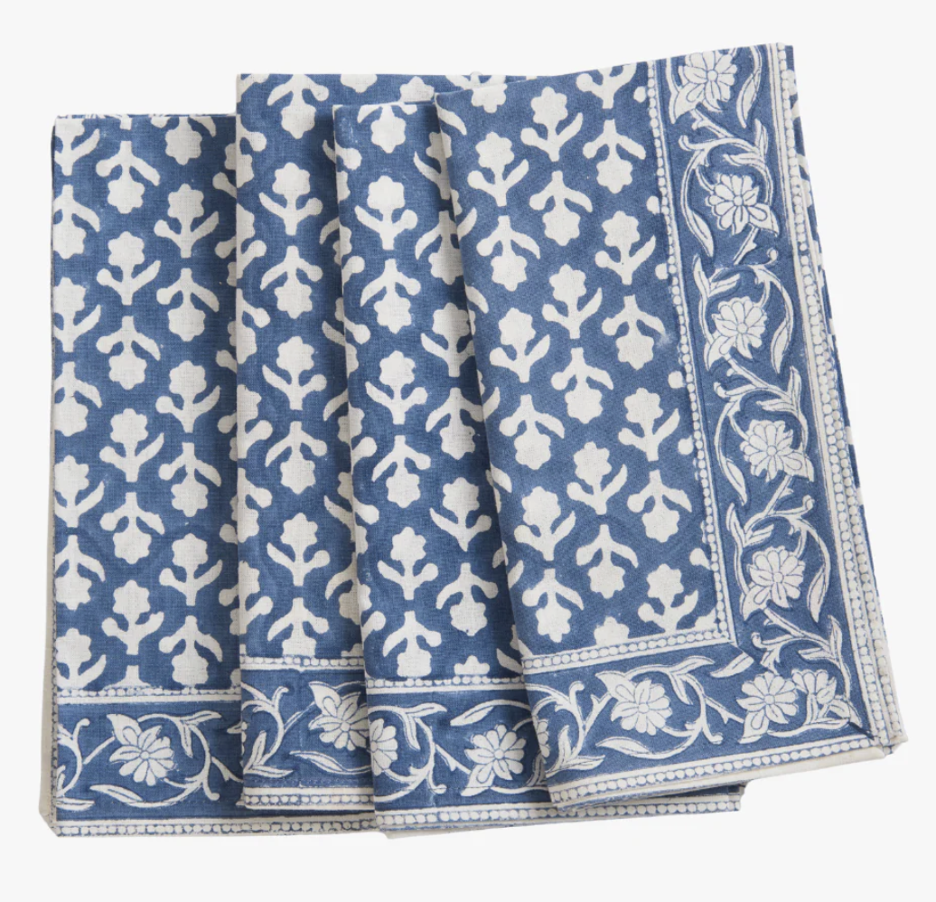 Indigo Napkins