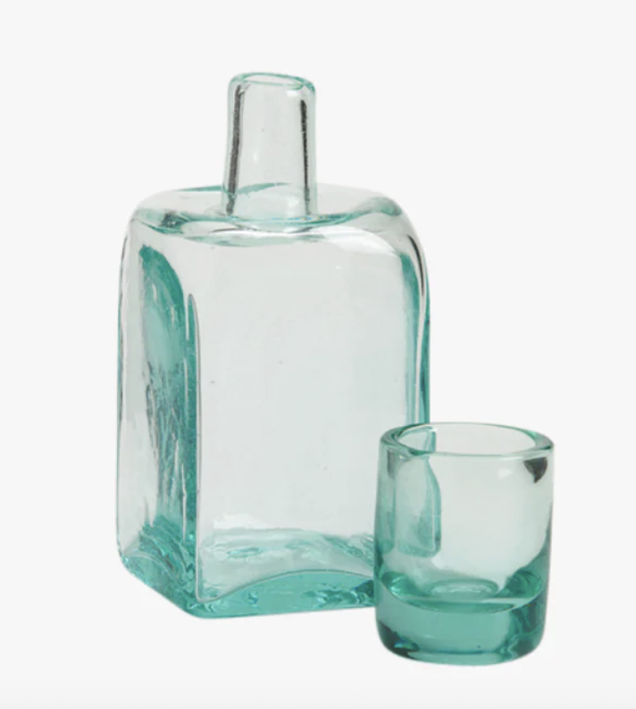 Seaside Carafe and Glass