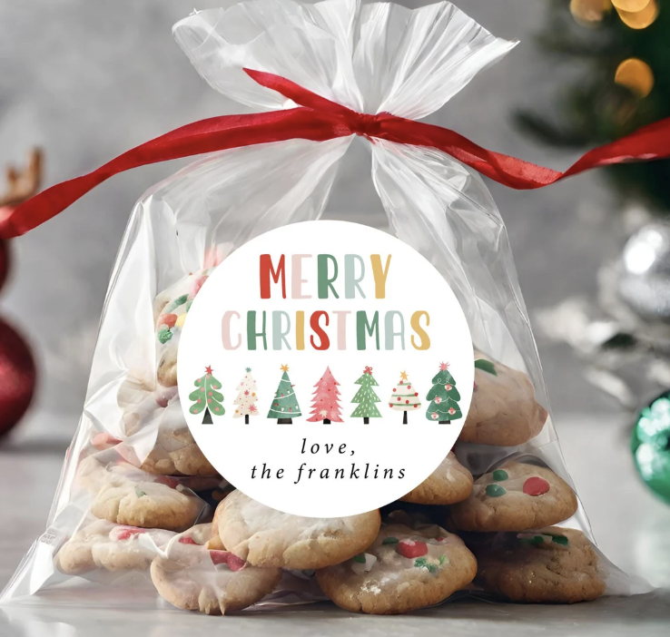 Customized Christmas Stickers