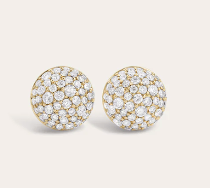 Pave Diamond Earrings