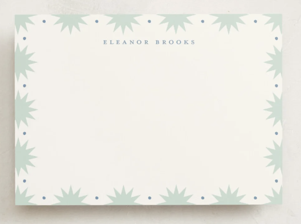 Personalized Stationary