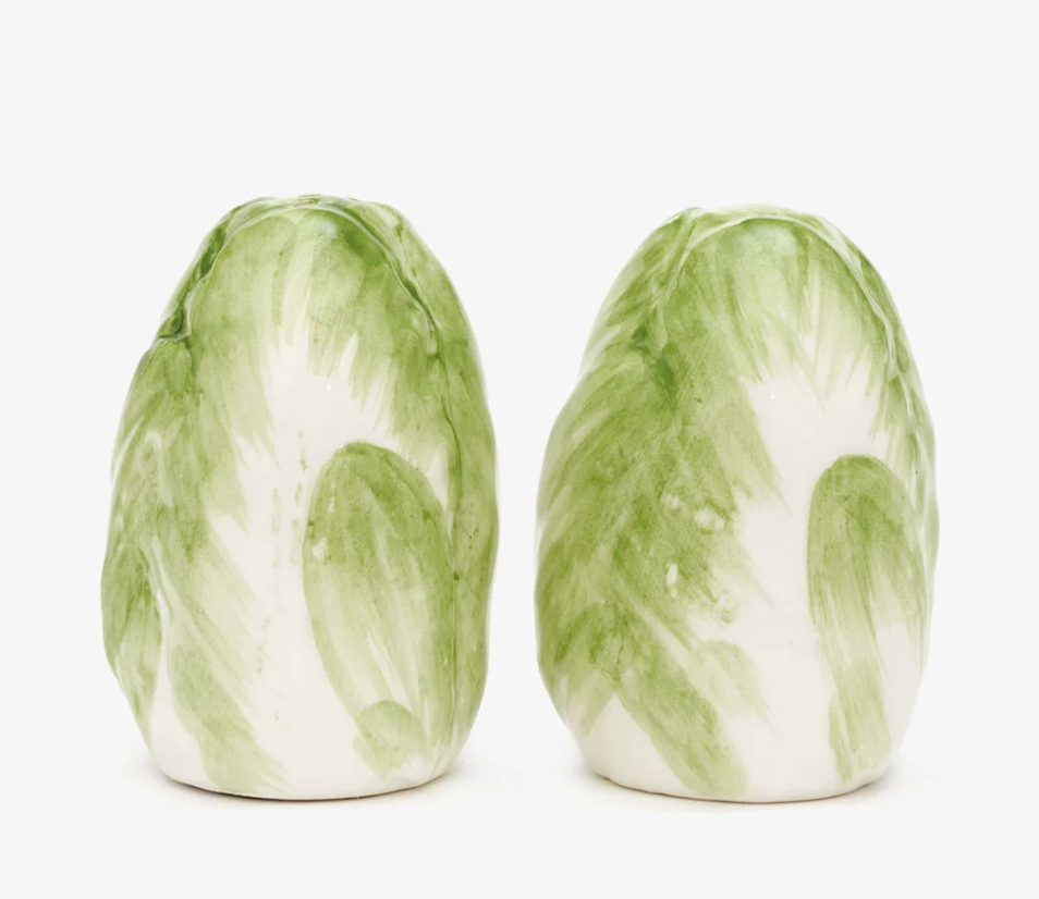 Radicchio Salt + Pepper Shakers